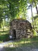 Borie, shelter for shepherds in Saint-Julien