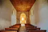 Interior da igreja de Boulouneix