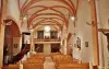 Het interieur van de kerk