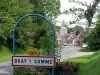 Bray-sur-Somme - 村への入り口