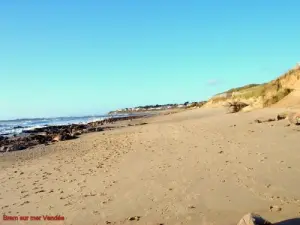 Walk off season along the beaches