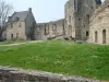 Bricquebec-en-Cotentin - Chartrier和墙壁