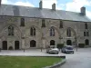 The large courtyard became a hotel