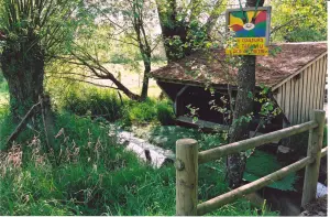 Lavoir au marais du Hazé