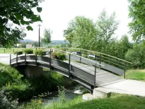 Brug over het kanaal, de Loire