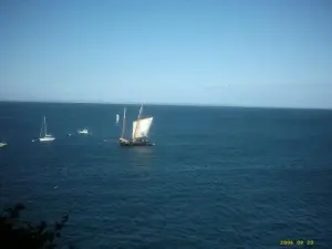 La bisquine, traditionelles Segelboot, Cancale