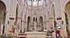 L'interno della chiesa di Saint-Méen