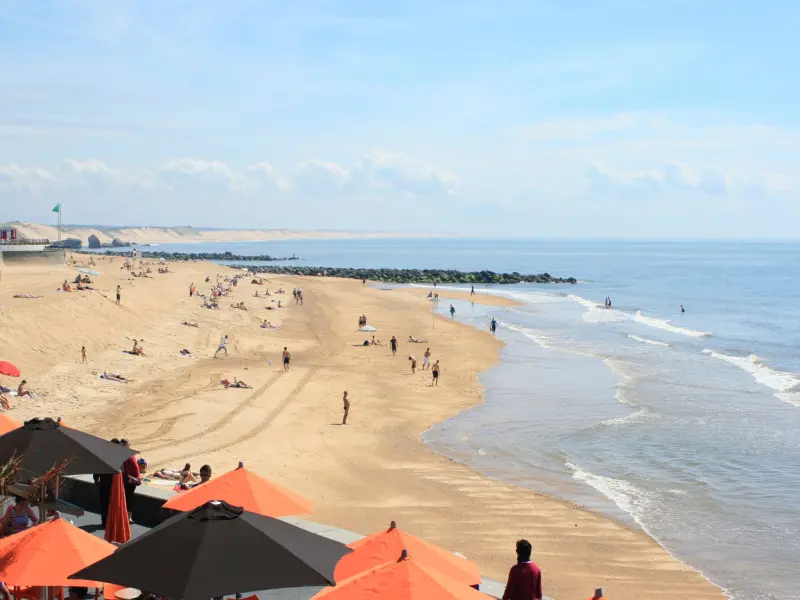 Playa central de Capbreton - Lugar de ocio en Capbreton