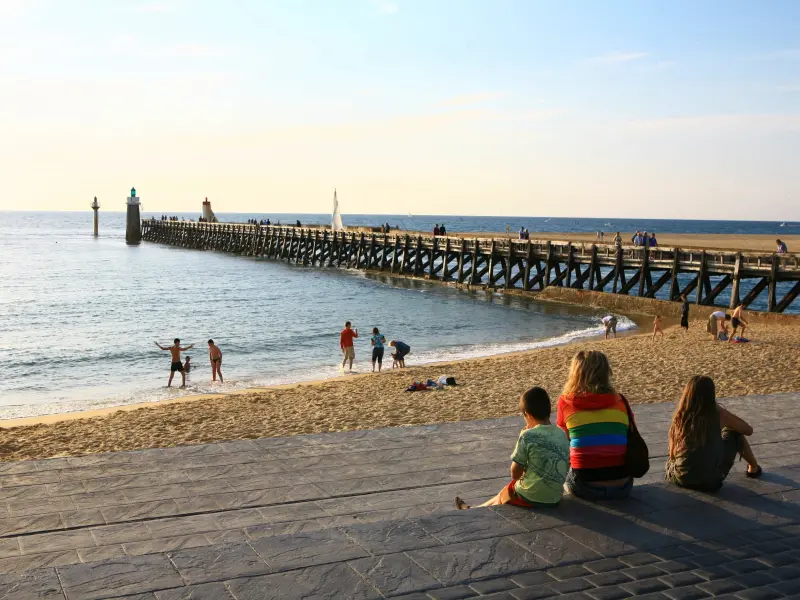 Strand von Estacade - Freizeitstätte in Capbreton