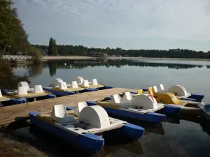 Verhuur van waterfietsen