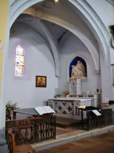 Interior de la iglesia de Nuestra Señora de la Asunción