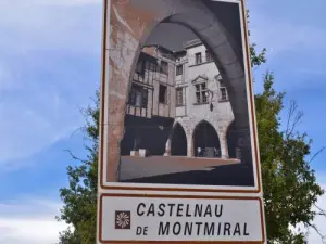 フランスで最も美しい村の1つ、Castelnau-de-Montmiral