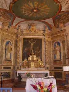 Altar der Kirche von St. Lawrence im 11. Jahrhundert