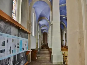 Inside the Abbey of Epierre