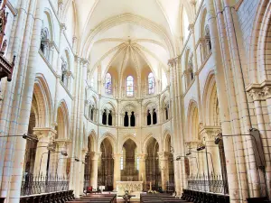 Schip van de Saint-Martin Collegiale (© Jean Espirat)