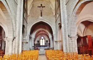 The interior of the Church of St. Martin