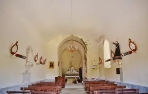 El interior de la iglesia