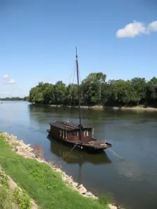 Toue, embarcación tradicional de la Loire