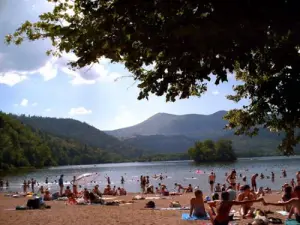 Chambon-See Strand