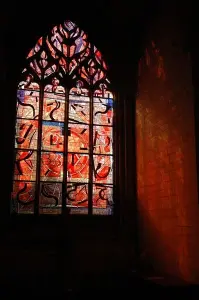 Stained Glass Pentecoste - Basilica Mezieres