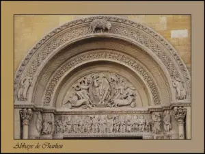 Portal of the abbey of Charlieu