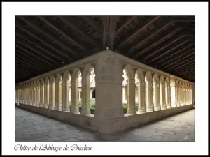 Cloister of the abbey of Charlieu