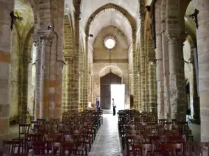 Inside the Saint-Jean-Baptiste Church