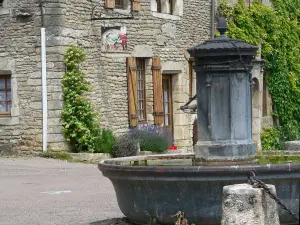 Châteauneuf-en-Auxois（©Frantz）