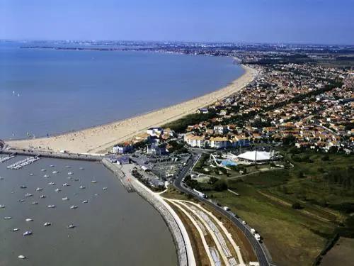 Aerial view of Châtelaillon-Plage