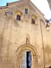 Facade of the Saint-Nicolas church (© Jean Espirat)