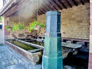 Fountain-washhouse, rue de Luxeuil (© JE)