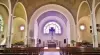 The interior of Notre-Dame church