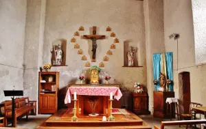 Interieur van de kerk