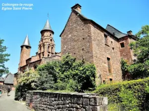 Saint-Pierre church seen from the east lanes (© Jean Espirat)