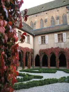 Zicht op het Dominicaanse klooster