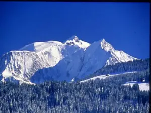 Vista del Mont-Blanc