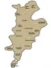 Карта басни схемы кантона Конде-ан-Бри