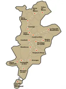 favole Circuito di Canton Condé-en-Brie