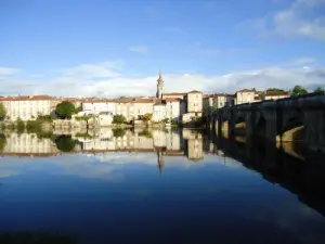 Vue sur Confolens