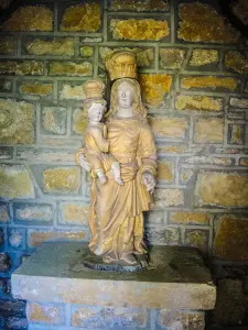 Vergine e Bambino della Cappella di Santa Caterina (© J.E)