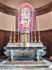 Maître-autel et abside de l'église (© J.E)