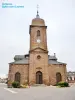 Clocher comtois de l'église Saint-Laurent (© J.E)