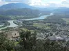 Vista de la ciudad y del Ródano.