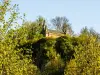 Cappella Saint-Erminfroy, vista dalla Val de Cusance (© J.E)