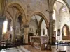 Interior of the church Saint-Saturnin choir