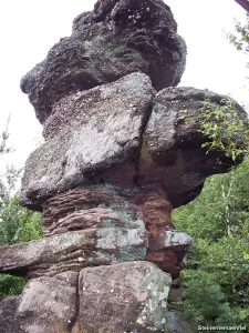 Rock Steinerne-Maennel，或小石头人（©Jean Espirat）
