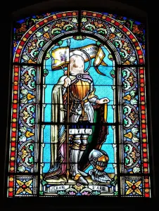Vitrail de Jeanne-d'Arc (© J.E)