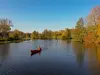 Canoe trip in the fall