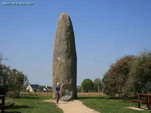 Menhir de Champ-Dolent (© J.E)