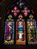Collegiale Kerk van Dole - ​​Gebrandschilderd glas (© J.E)